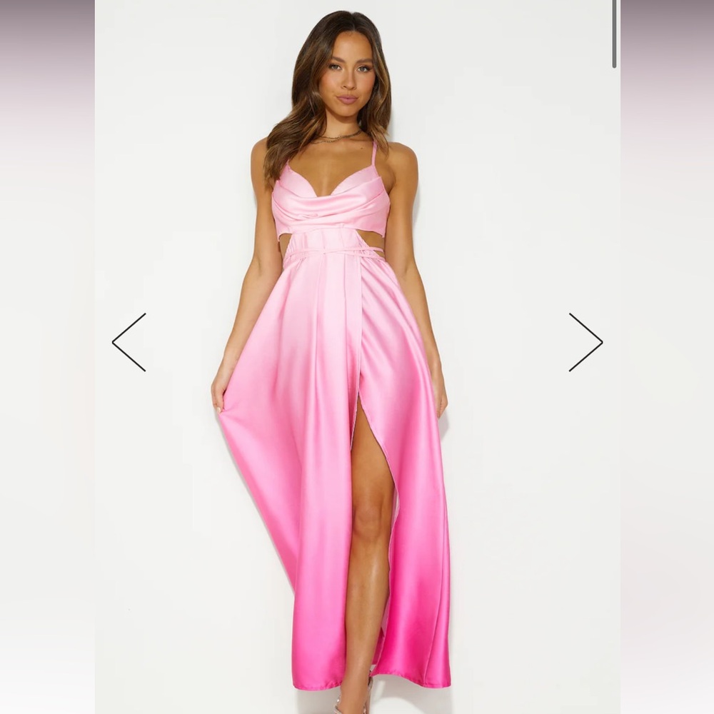 Hello Molly Satin Maxi Dress